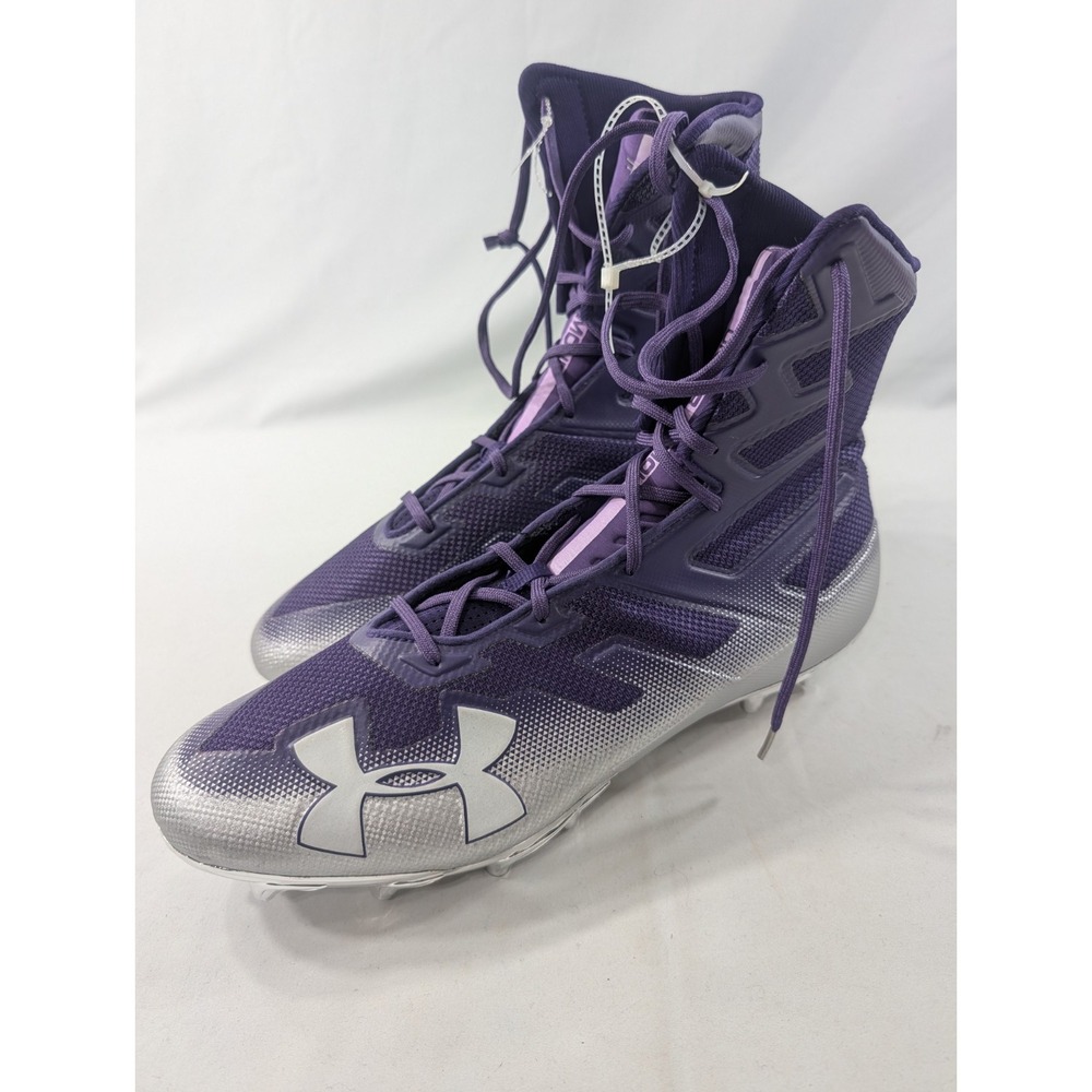 New Under Armour Mens Highlight MC Football Size 15 Cleats Shoes 3000177-401